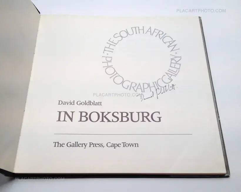 David Goldblatt – In Boksburg (Signed)