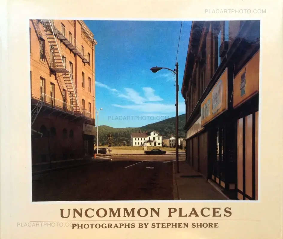 Stephen Shore, Uncommon places (Signed), Aperture, 1982 | Le Plac Stephen Shore, Uncommon places (Signed), Aperture, 1982 | Le Plac