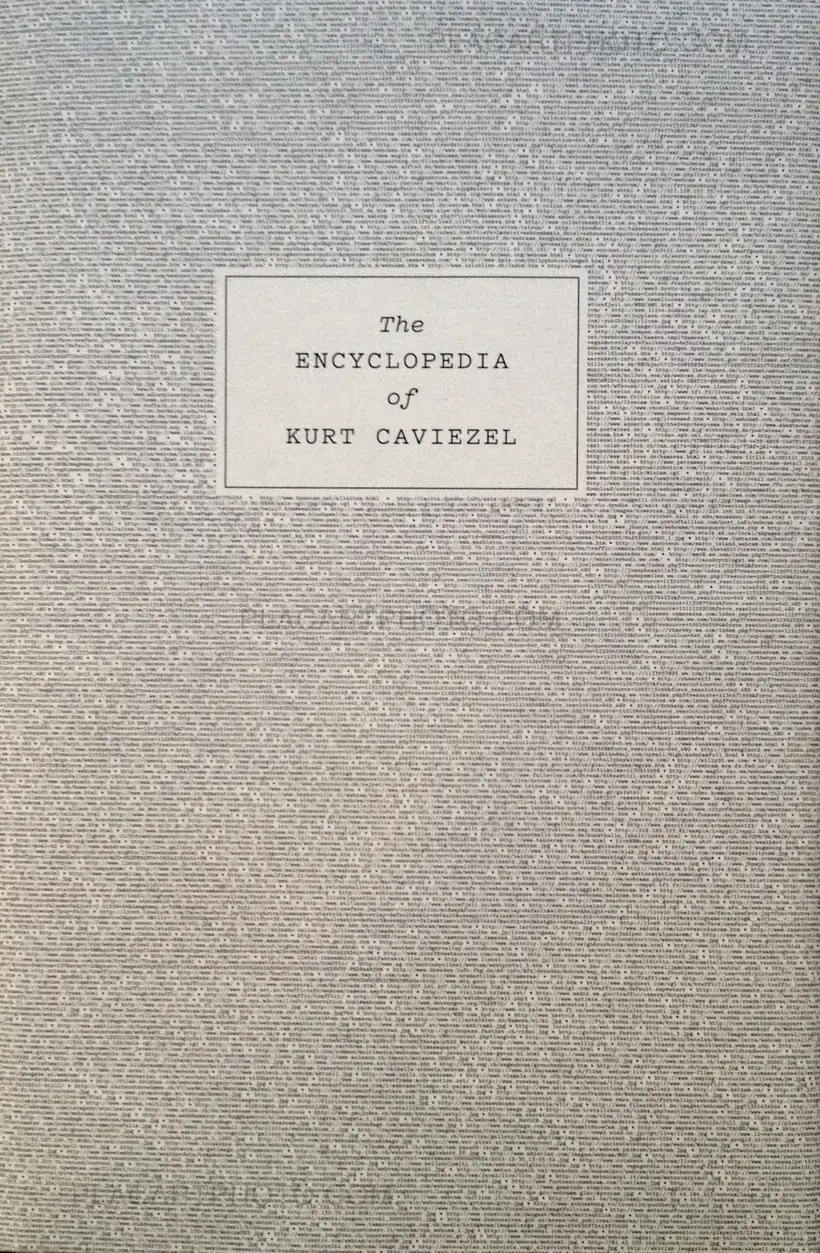Kurt Caviezel – 22) The Encyclopedia of Kurt Caviezel (signed)
