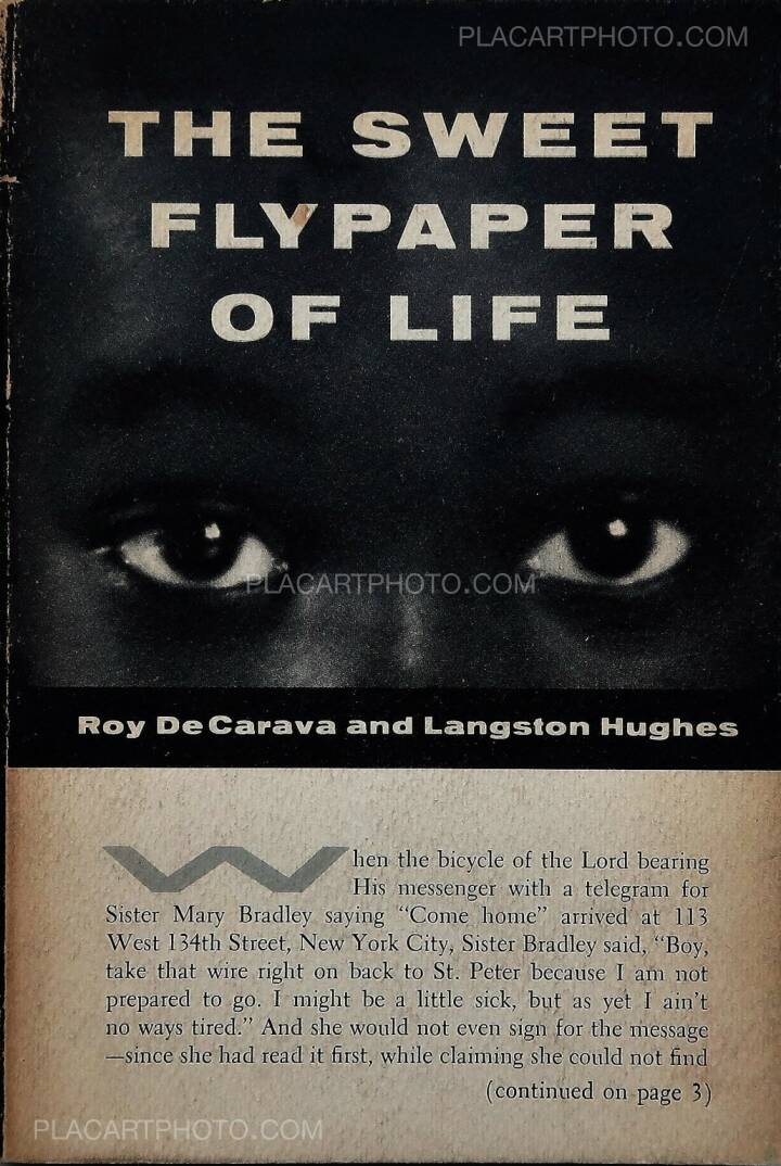 Roy DeCarava: The Sweet flypaper of life, Simon & Schuster, 1955