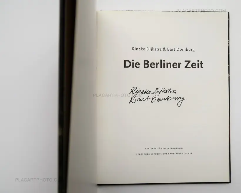 Rineke Dijkstra – Die Berliner Zeit (SIGNED)