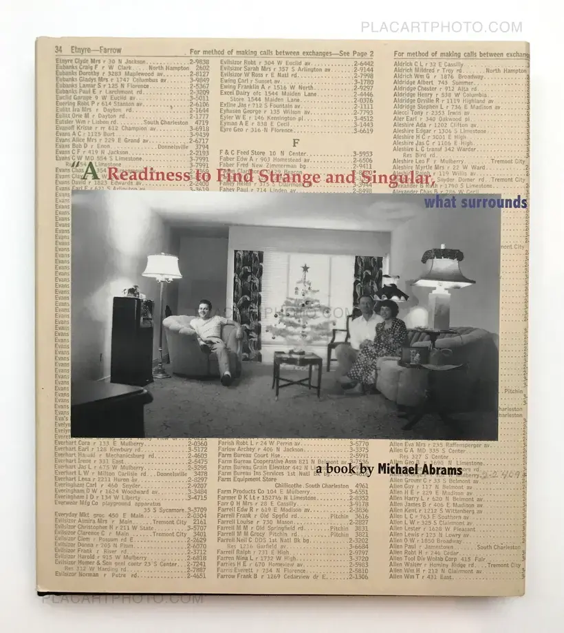 Michael Abrams – A readiness to find strange and singular (SIGNED)