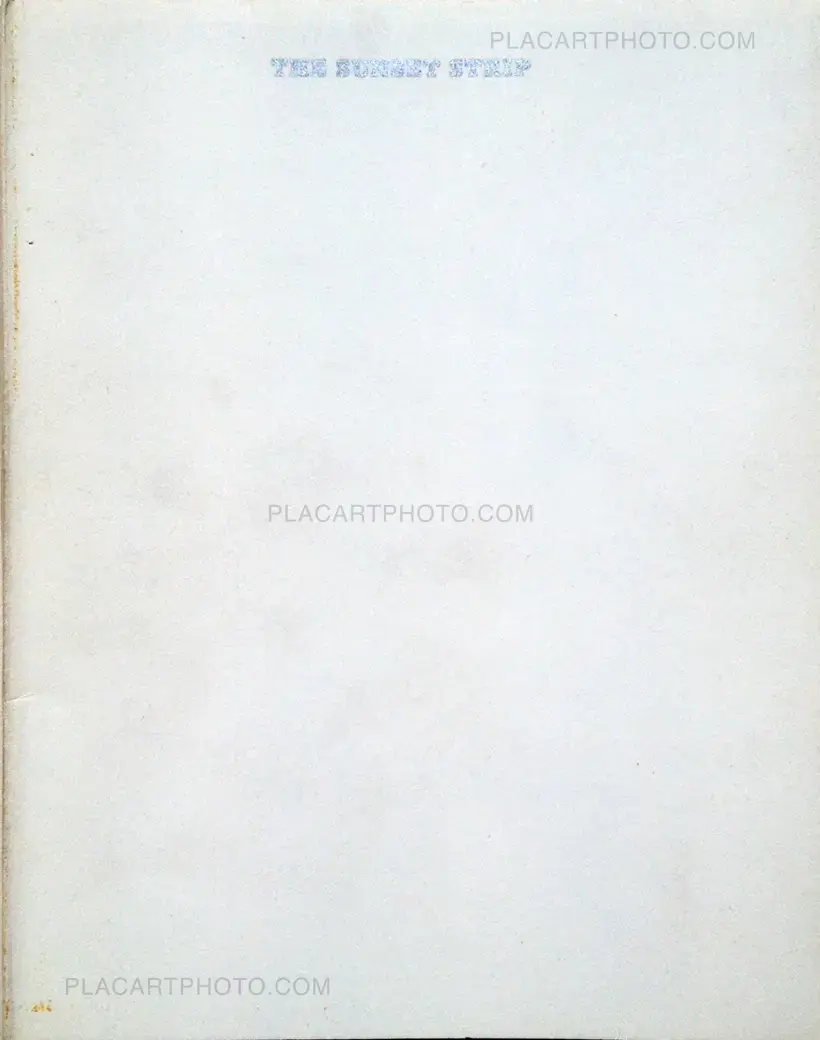 Ed Ruscha – Every Building on the Sunset Strip