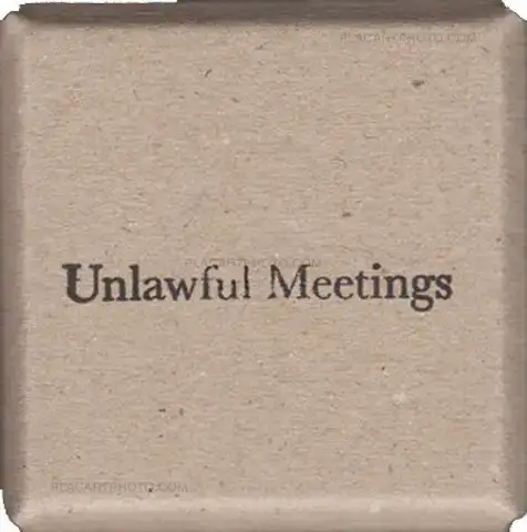 Lina Hashim – Unlawful Meetings (signed)