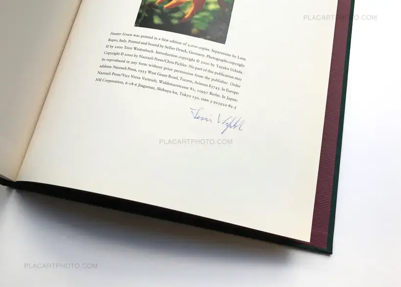 Terri Weifenbach – Hunter green (SIGNED)