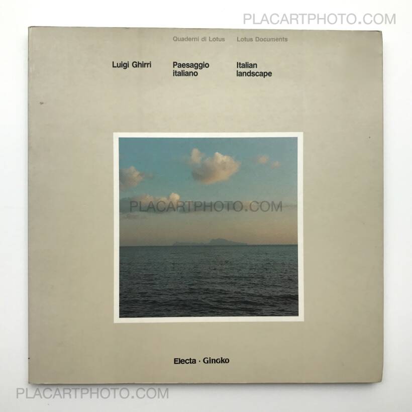 Luigi Ghirri: Paesaggio italiano / Italian landscape, Gingko Press, 1989