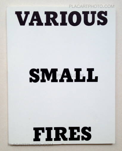 Ed Ruscha,Various Small Fires and milk