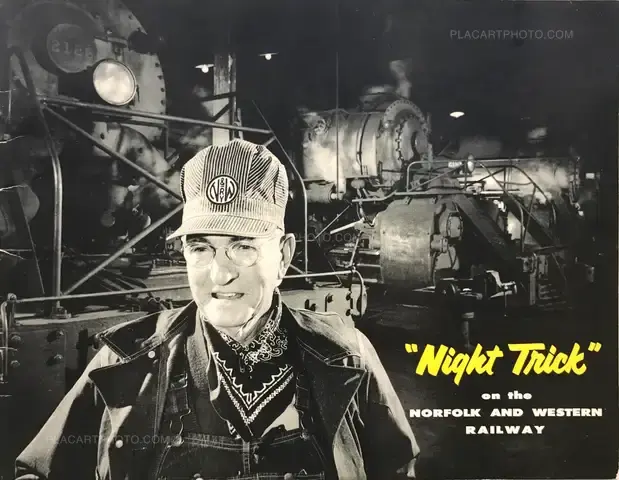 Winston Link – "Night Trick" on the Norfolk and Western Railway