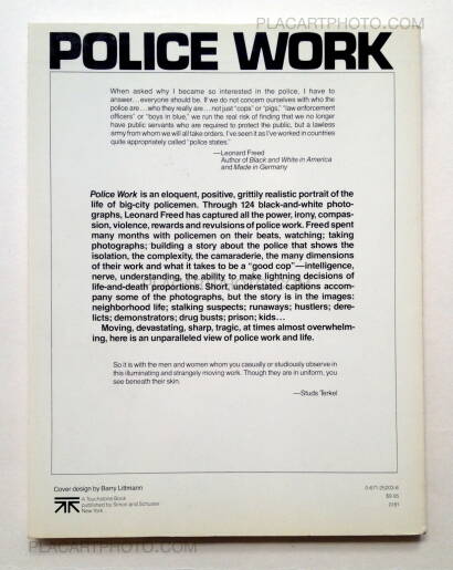 Leonard Freed,Police Work (Signed)