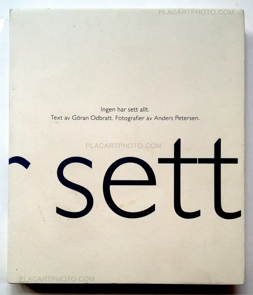 Anders Petersen – Ingen har sett allt