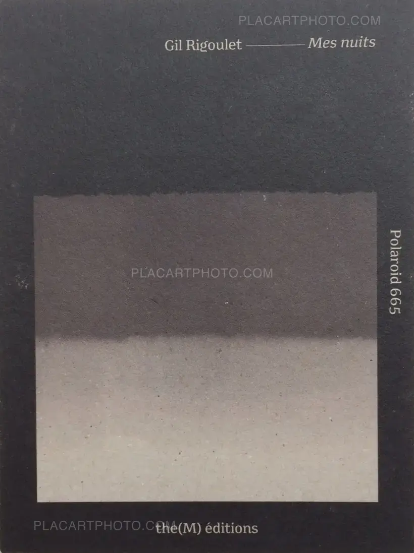 Gil Rigoulet – Mes nuits (ONLY 100 COPIES - SIGNED)