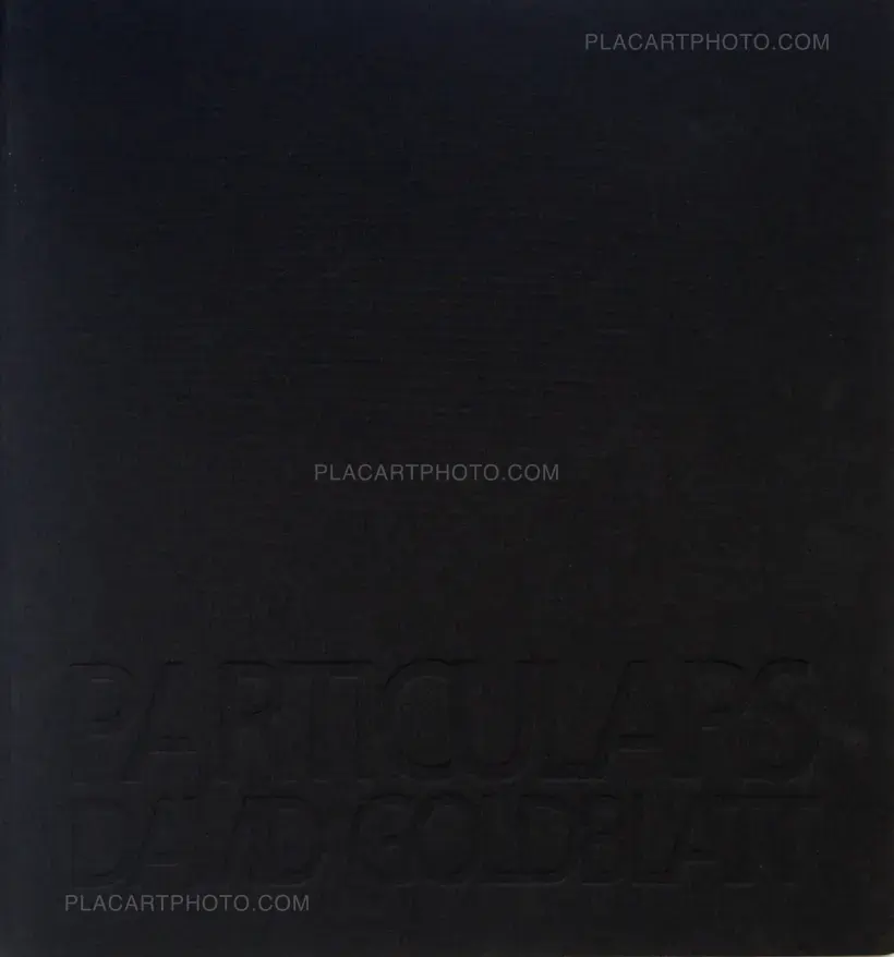 David Goldblatt – Particulars (Signed)
