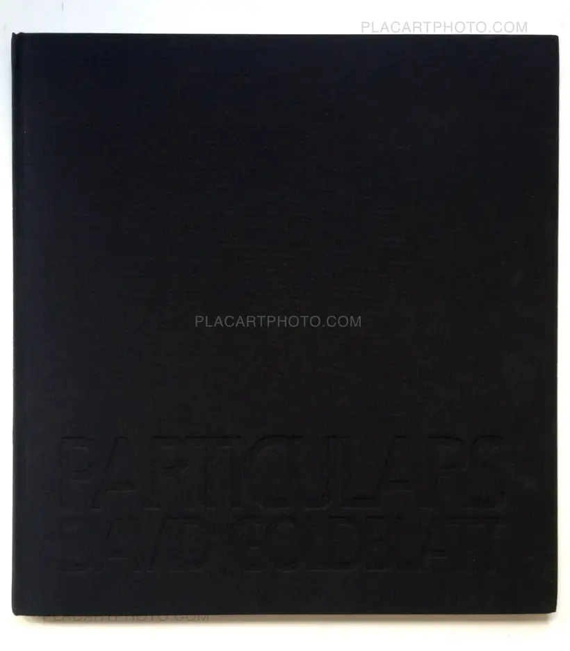 David Goldblatt – Particulars (Signed)