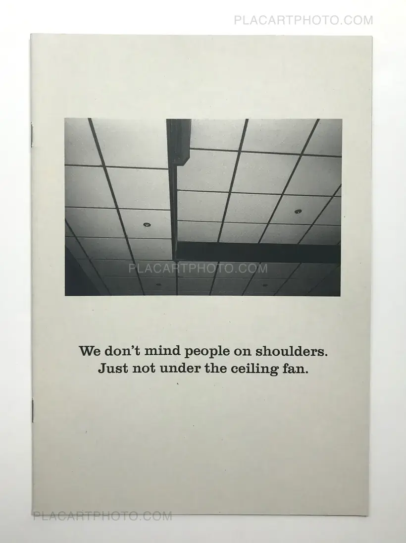Adam Murray & Robert Parkinson – We don't mind people on shoulders. Just not under the ceiling fan. (ONLY 50 COPIES)