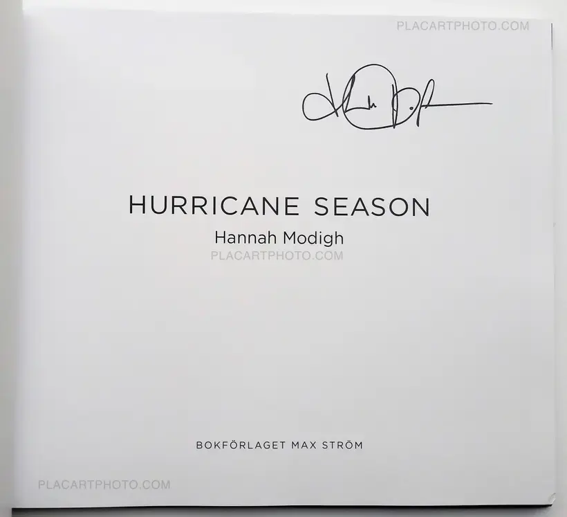 Hannah Modigh – Hurricane season (SIGNED)