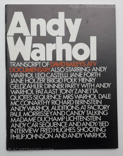 David Bailey,Andy Warhol (transcript of David Bailey's ATV documentary)