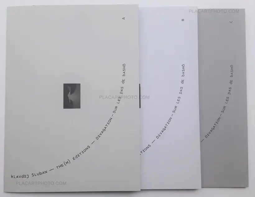 Klavdij Sluban – Divagation - sur les pas de Basho (LTD & SIGNED)
