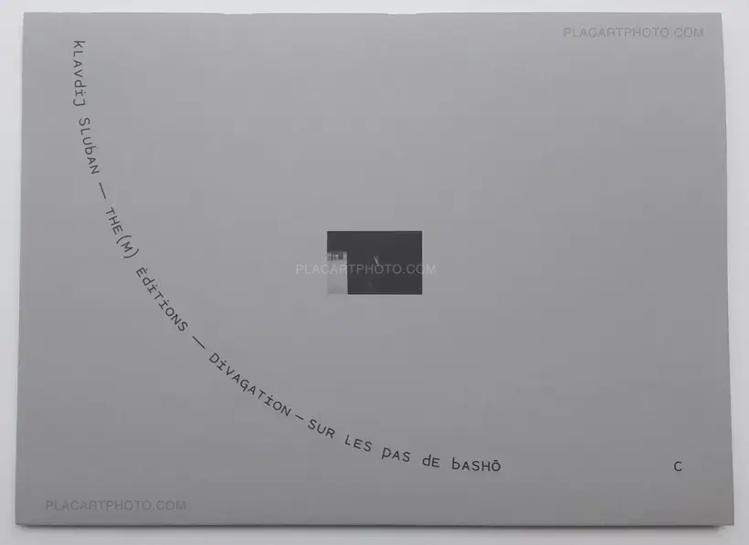 Klavdij Sluban – Divagation - sur les pas de Basho (LTD & SIGNED)
