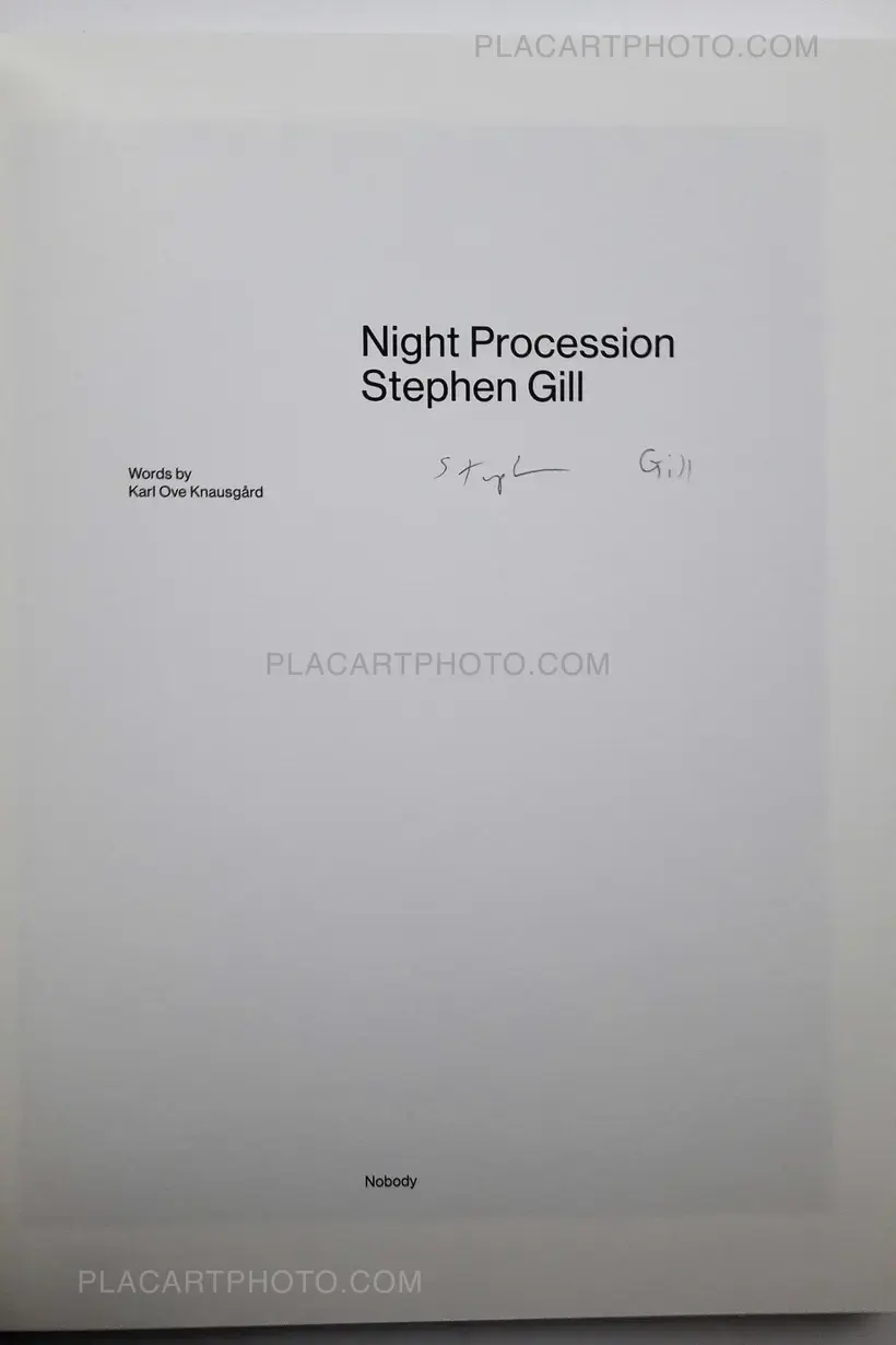 Stephen Gill – Night procession (SIGNED)