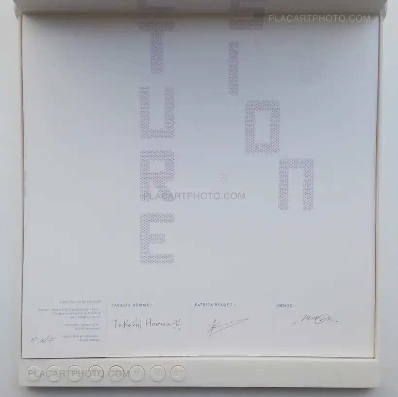 Takashi Homma – Structure pulsion (ONLY 40 COPIES WITH 7 PRINTS)