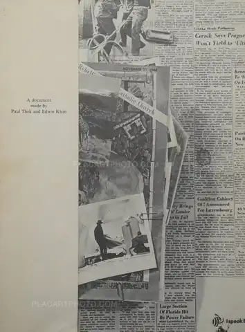 Paul Thek and Edwin Klein – A Document Made by Paul Thek and Edwin Klein