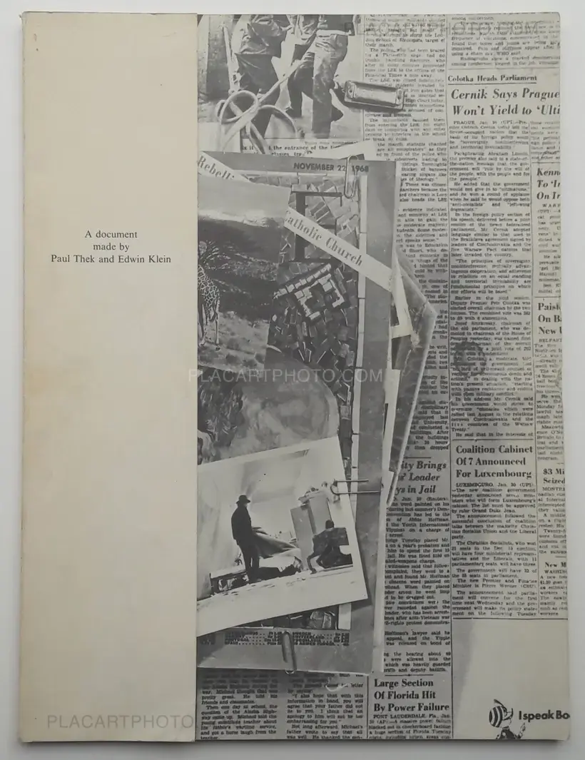 Paul Thek and Edwin Klein – A Document Made by Paul Thek and Edwin Klein