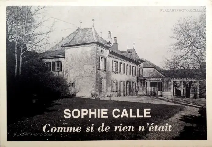Sophie Calle – Comme si de rien n'était