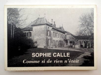Sophie Calle,Comme si de rien n'était Sophie Calle,Comme si de rien n'était