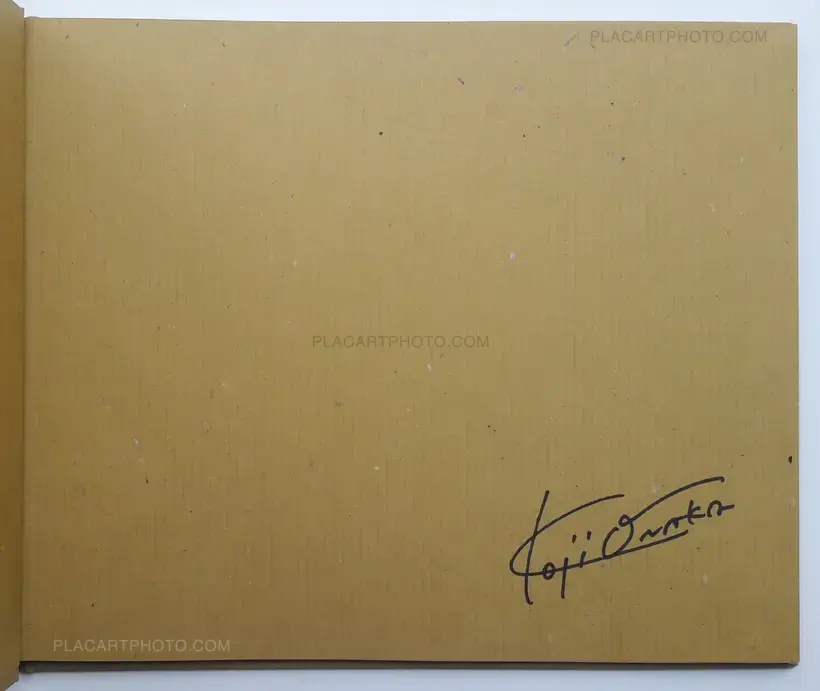 Koji Onaka – Seitaka awadachiso : Photographs 1988-91 (SIGNED)