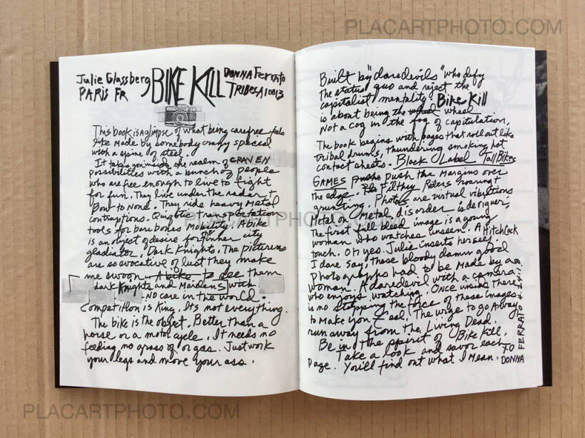 Julie Glassberg: BIKE KILL (Signed), Ceiba, 2018 | Bookshop Le
