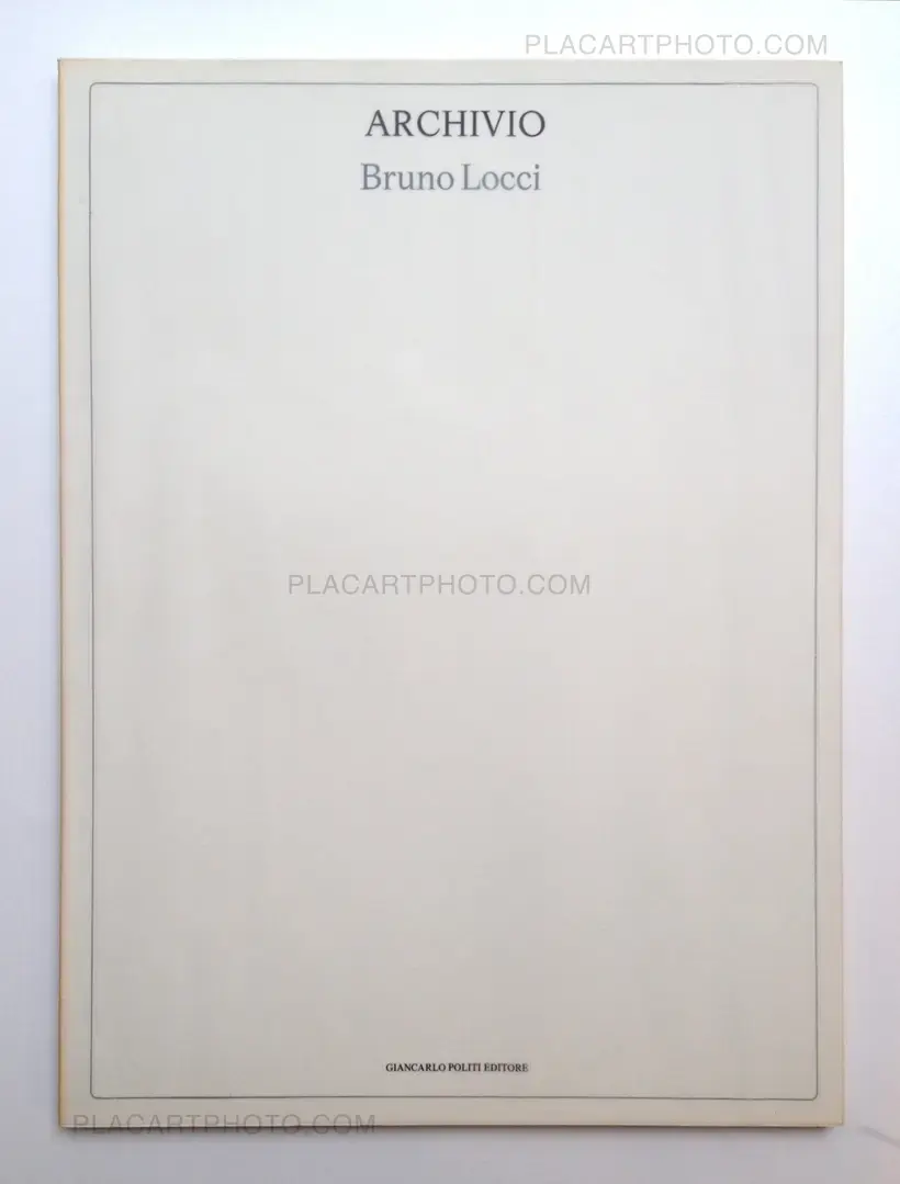 Bruno Locci – Archivio (Signed)