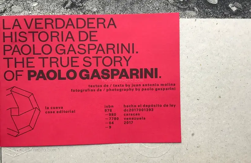 Paolo Gasparini – THE TRUE STORY OF PAOLO GASPARINI (SIGNED)