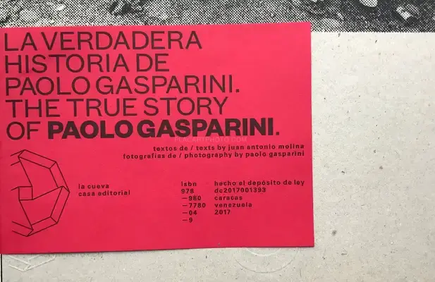 Paolo Gasparini – THE TRUE STORY OF PAOLO GASPARINI (SIGNED)