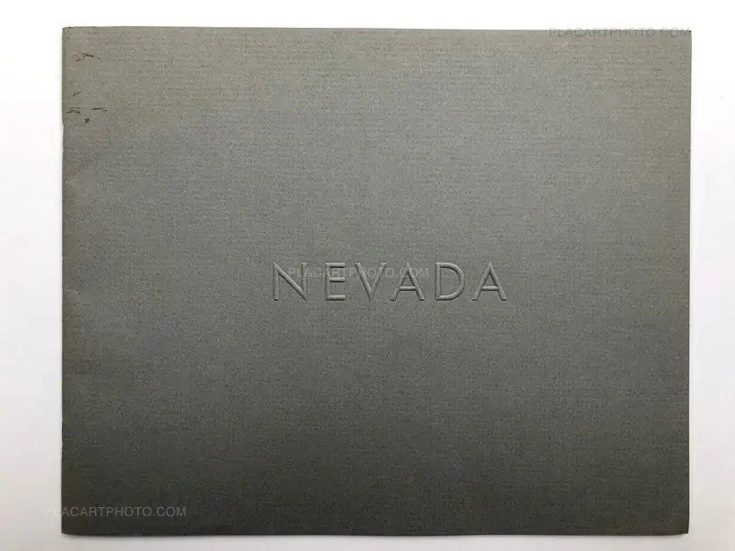 Lewis Baltz – NEVADA (SIGNED)