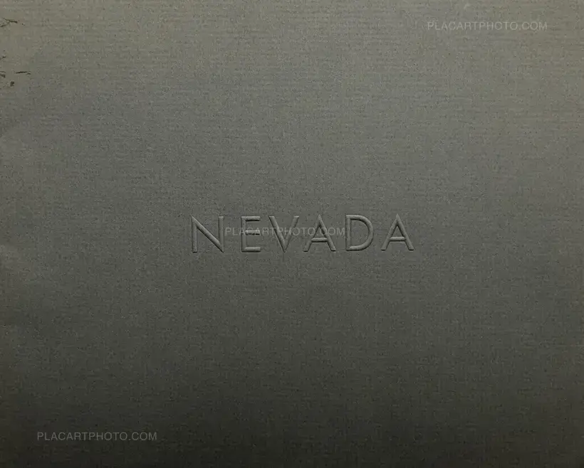 Lewis Baltz – NEVADA (SIGNED)