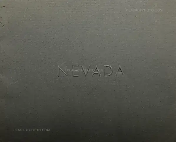 Lewis Baltz – NEVADA (SIGNED)