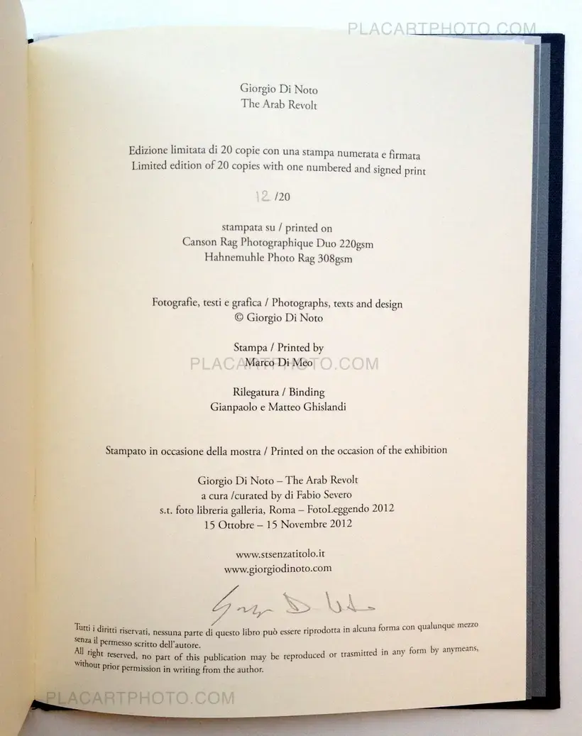 Giorgio di Noto – The Arab Revolt (Signed)