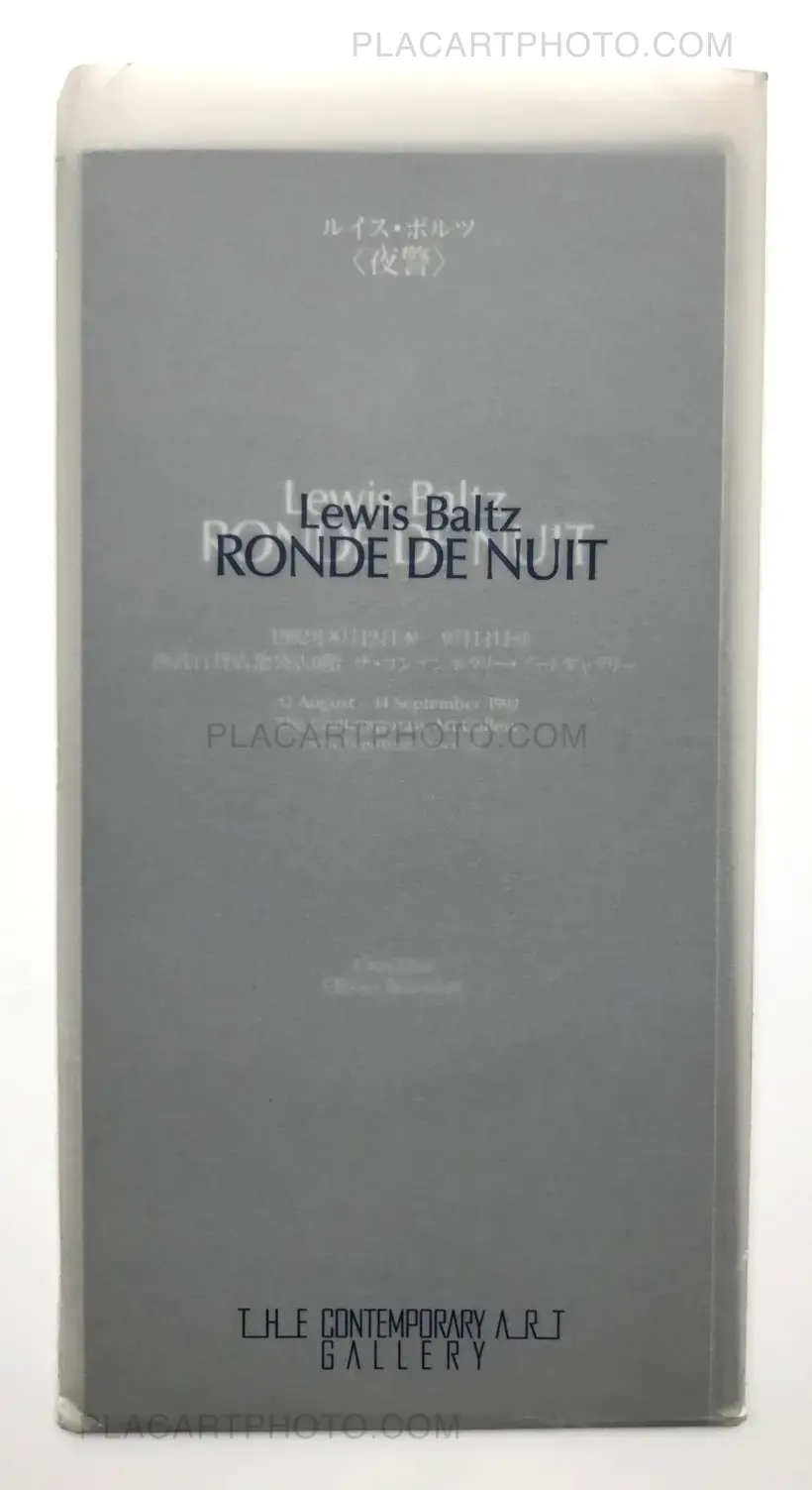 Lewis Baltz – Ronde De Nuit