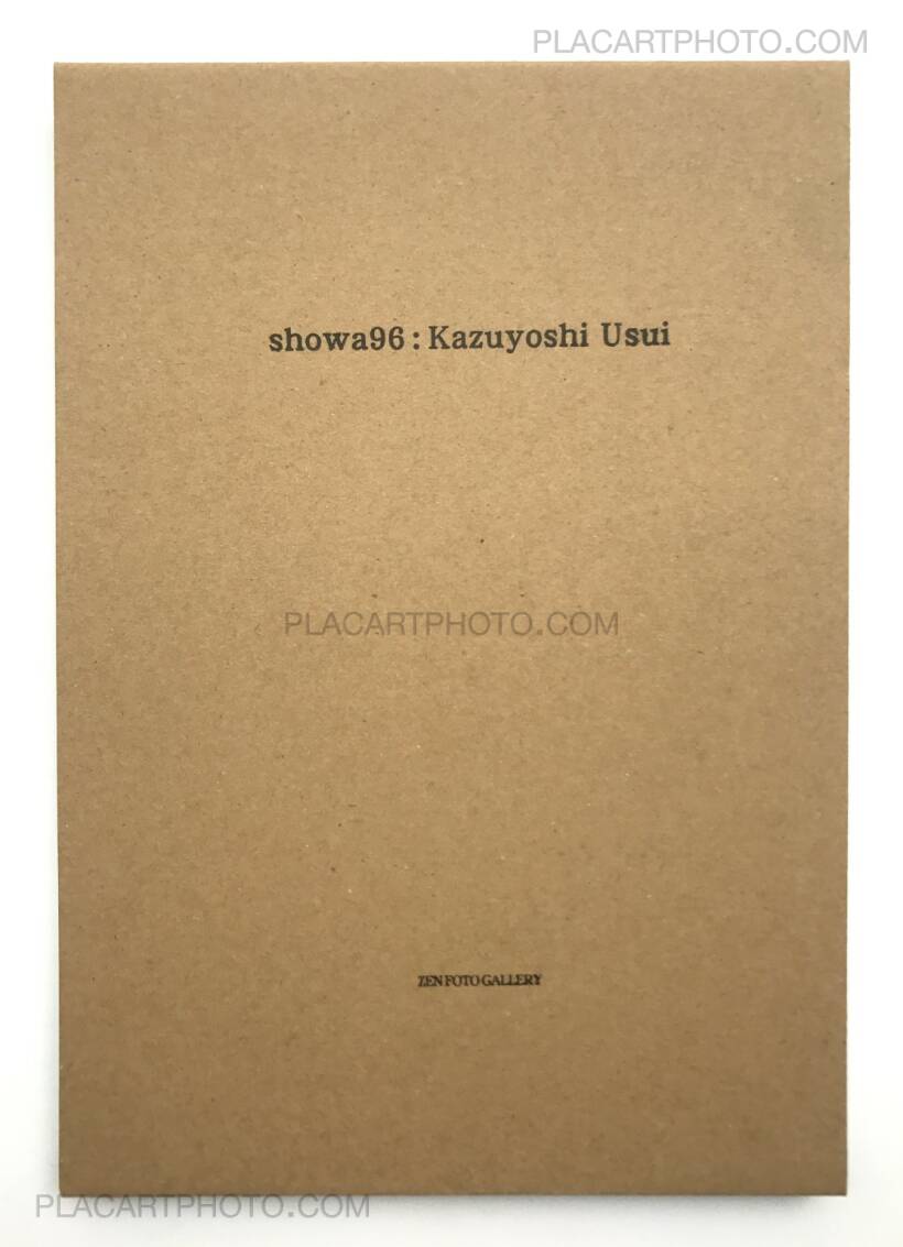 Kazuyoshi Usui: Showa 96 (SIGNED), Zen Foto Gallery, 2019