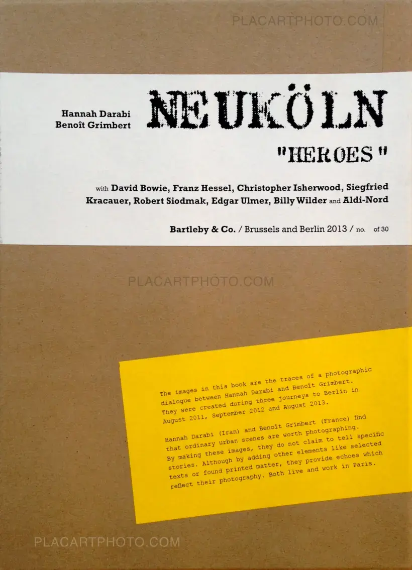 Benoît Grimbert & Hannah Darabi – Neuköln "Heroes" (Only 30 copies)