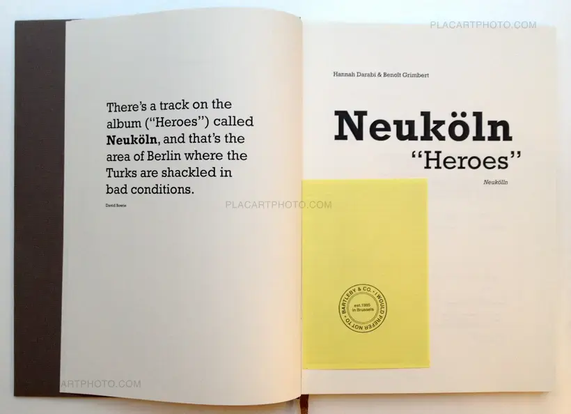 Benoît Grimbert & Hannah Darabi – Neuköln "Heroes" (Only 30 copies)