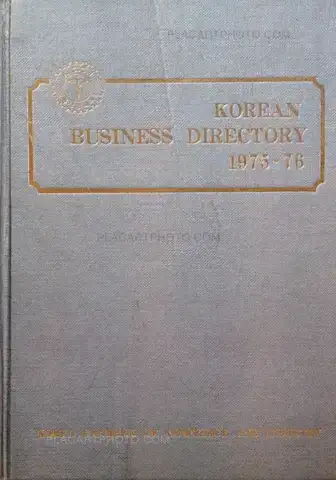 Christoph Büchel – Korean Business Directory 1975-1976