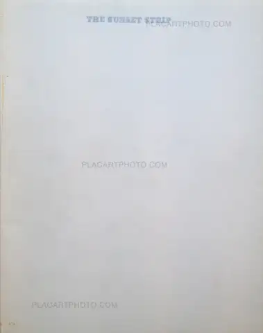 Ed Ruscha – Every building on the Sunset Strip (1st With the extra flap)