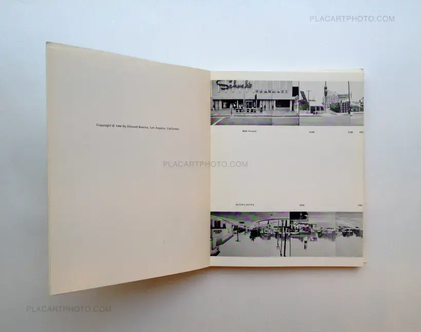 Ed Ruscha – Every building on the Sunset Strip (1st With the extra flap)