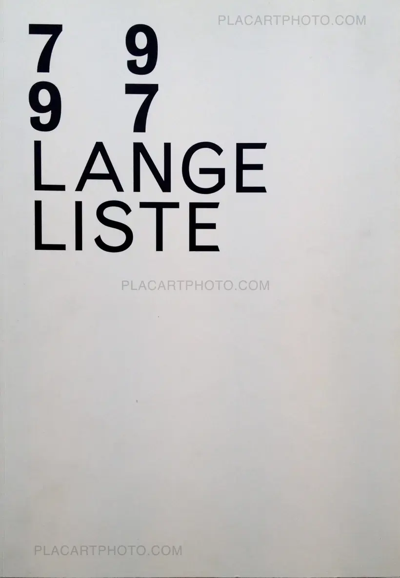 Christian Lange – Lange List 79-97