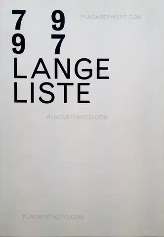 Christian Lange – Lange List 79-97