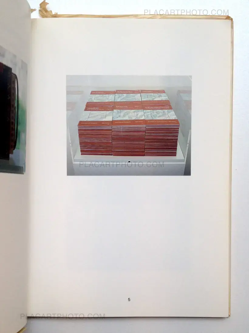 Peter Fischli & David Weiss – Bericht über den künstlerischen Schmuck im Neubau der Börse Zürich (Signed)
