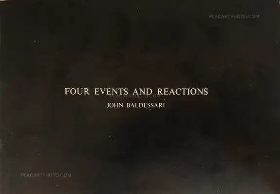 John Baldessari – Four Events And Reaction