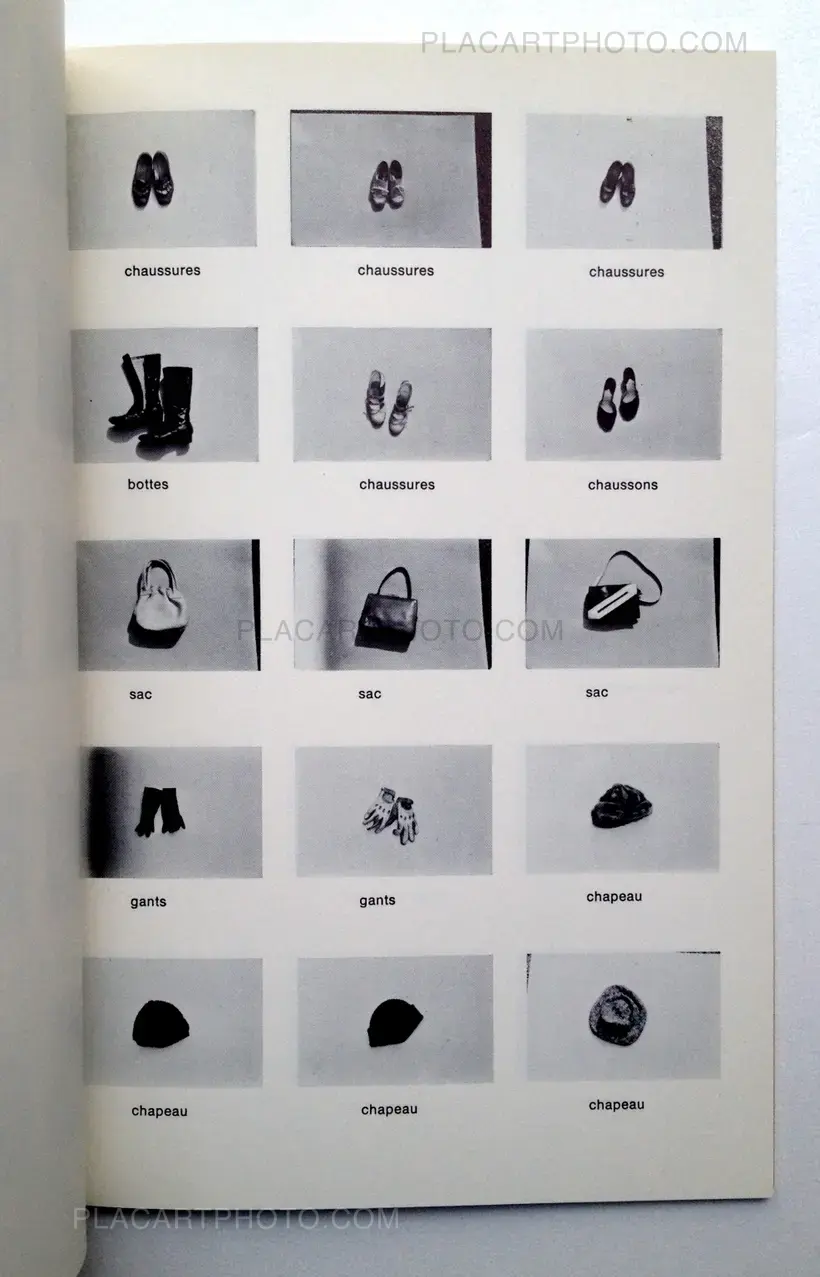 Christian Boltanski – Inventaire des objets ayant appartenu à une femme de Bois-Colombes