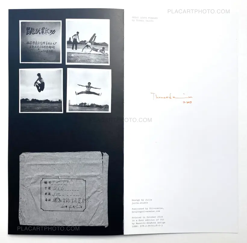 Thomas Sauvin – Great Leaps Forward (Standard edition, signed copy)